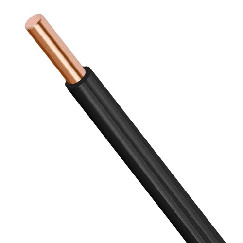 18 AWG Solid Copper American Wire 600 Volts PVC Insulation Black 2500ft | Asharqiyah Cables Company for Industry