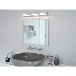 ROMENDO Wall Light, LED Bulb, Chrome Color, Size 450 ×70 ×125 mm