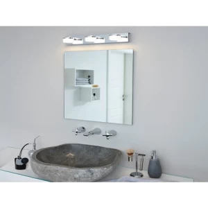 ROMENDO Wall Light LED Bulb Chrome 450×70×125 mm | ROMENDO