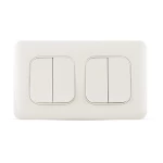 مفتاح انارة كهرباء رباعي دركسيون 10 أمبير، لون ابيض، 7×14 سم، 250 فولت | سبكترا
