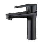 Italian Washbasin Mixer, Black Color