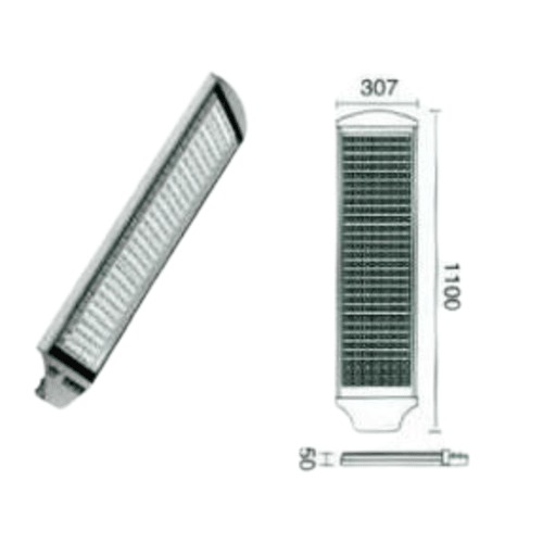 كشاف شوارع طول 1100 مم عرض 307 مم لون الإضاءة 2700-6500 كلفن | AL Anwar Factory