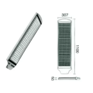 كشاف شوارع طول 1100 مم عرض 307 مم لون الإضاءة 2700-6500 كلفن | AL Anwar Factory