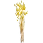 Artificial decorative plant, yellow color, 60 cm height