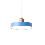 Ceiling Pendant, size 20x4x6 cm, blue color 