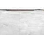 Porcelain Floor Tiles 80x160 cm, Light Grey, Garda Model