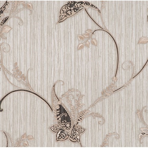 Italian Wall Decoration Beige Color 10m x 1.06m, Model 4764 | Balbaid Decor Company