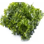 Artificial Wall Grass for Entrances, Coverage 1 m², Thickness 4 cm, light Green Color