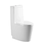 Floor Mounted European Water Closet Size 30 cm, White Color