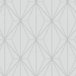 ورق جداري نقشات مقاس 15.6 م×100 سم، لون رمادي 