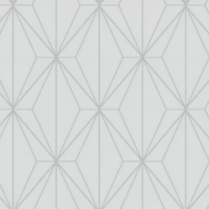 Patterned Wall Covering 15.6m×100cm, Gray Color | Luxury line