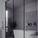 Ceramic Wall Tiles Matte Surface, Dimensions 30x90 cm 10 mm Thick, Light Grey | Saudi Ceramics