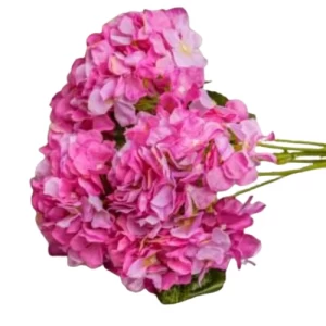 Hydrangea Decorative Artificial Flowers Purple Color, Size 55 cm | 