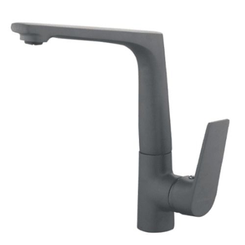 Gray Basin Sink Mixer, Durable Brass, 5-Year Warranty | Al Muhaidib Sanitary and Ceramic