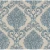 Italian Wall Decoration, Beige with Blue, Length 10 m, Width 0.73 m, Model 25013
