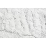 Clay Panels with Dafeen Mushroom Stone, Dimensions 38 × 79 cm, White Color, Model 052