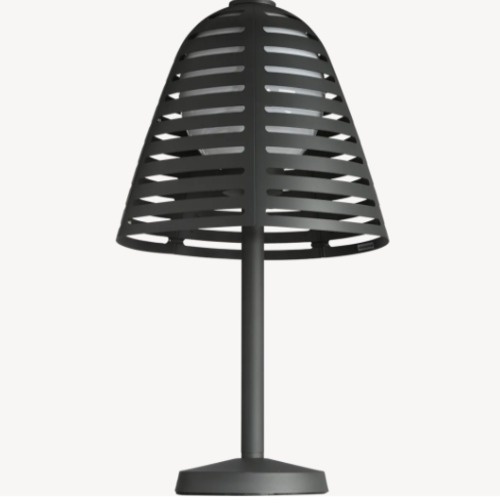Oriental Table Lamp 45 cm Height 45 cm Width Dark Grey | Abyat Company