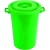 Plastic Waste Box, Dimensions 45×45×65 cm, Capacity 56 Liters, Green Color, Model GHAVS