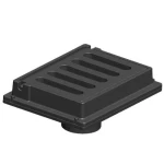 Cast Iron Gully Grating Size 140 mm,   40 Tons Load  Gray Color | Saudi Cast Factory