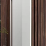 ديكور خشبي للمساحات الداخلية ، بني، عرض 20 سم