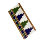 Indoor Wall Tiles Tera Relief Cobalto, Size 28x14 cm, 8.5 mm Thickness