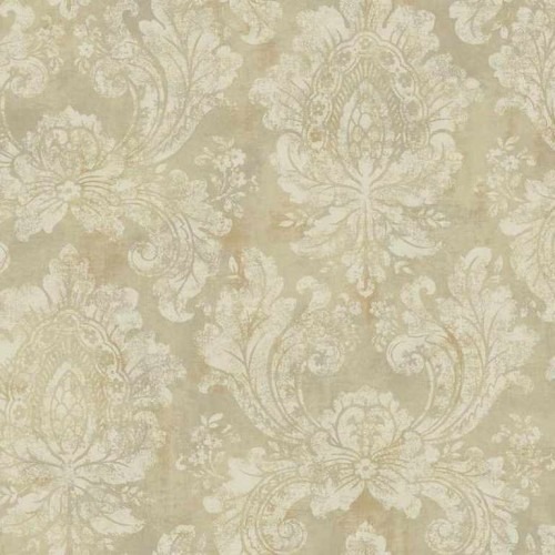 Classic Wall Decoration Wallpaper Dark Beige 10m x 0.53m Model EP6174 | Balbaid Decor Company