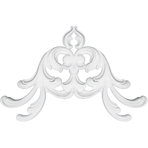 Patterned PU Foam Ceiling Decorations 35x35 cm, White Color | Zakharef Company