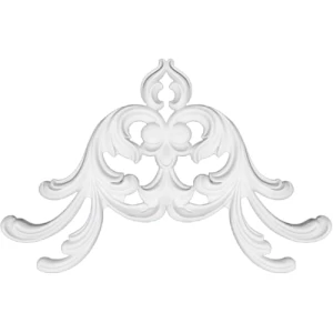 Patterned PU Foam Ceiling Decorations 35x35 cm, White Color | Zakharef Company