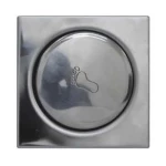 صفايه تصريف مياه ضغط ستانلس استيل 316 يوروستار   المقاس 10×10 سم