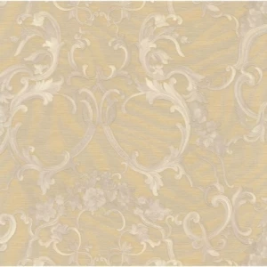 ورق جدران ايطالي لون بيج تصميم كلاسيك، مقاس 10 م×0.70 م، موديل rc16059 | شركة بالبيد للديكور