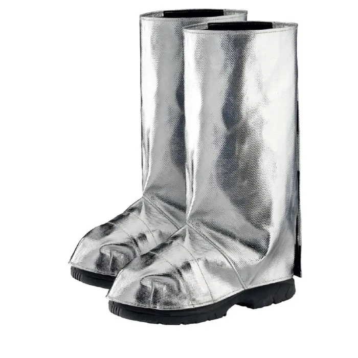 Aluminum Heat Protection Boot Size 42 Height 60/30 with Steel Strap | Reda Safe