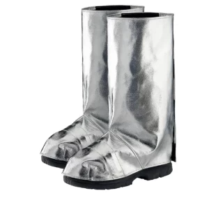 Aluminum Heat Protection Boot Size 42 Height 60/30 with Steel Strap | Reda Safe