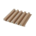 Wood substitute PVC light brown color size 290 x 21 cm SO0076 model 