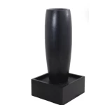 Modern Black Terrazzo Fountain Decorative, Size 55×120 cm, Product Number LT0074571120100