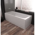 Acrylic Bathroom Bathtub Over The Tile Panel Size 70×100 cm, White