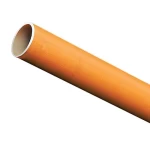 EMT Conduit Pipe for Fibre Optics Size ½ inch Thickness 1.07 mm Orange Color  [ITCC] Factory