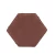 Rhombic Demand Interlock Tiles, Size 19 cm × 11.5 cm, height 6 cm, Dark Red | Al Sarif Company