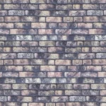 بديل طوب تصميم داخلي، لون الوان متداخله، أبعاد 50 × 120 سم