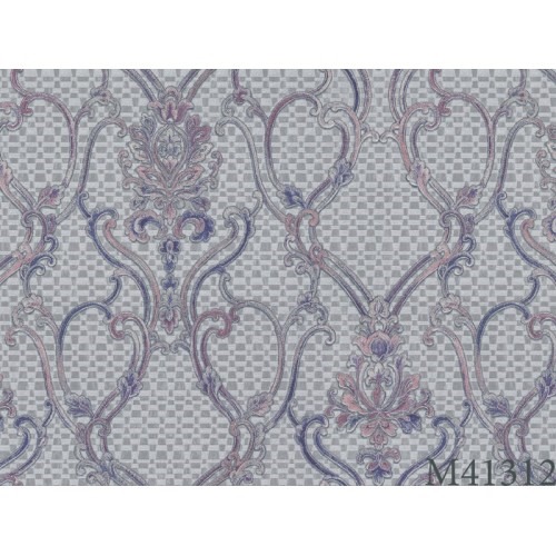 Classic Wall Covering Gray, 10m Length x 1.06m Width, Model 41312 | Balbaid Decor Company