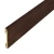 Polystyrene Skirting, Size 240x8 cm, Dark Brown Color, Model Number 1511