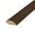 Polystyrene Parquet End Cap, Length 240x8cm, Pale Brown Color, Model 1684