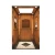 Machine Roomless Passenger Elevator, Traditional Wood Style, Wooden Handrail, PVC Flooring, 630 KG Load, 8 Persons, 1 m/s Speed