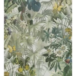 ورق جداري ايطالي مقاس 10 م×1.06 م، لون اخضر، موديل BM29051