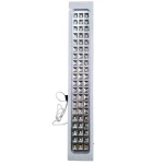 Chinese Emergency Light LED Dimensions 10.55x5.91x3.16 cm, White Color