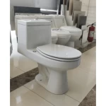 Floor Mounted Water Closet Toilet Size 69×38 cm, White Color