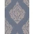German Wallpaper, Blue Color, Length 10 m, Width 0.53 m, Model: 10060-44