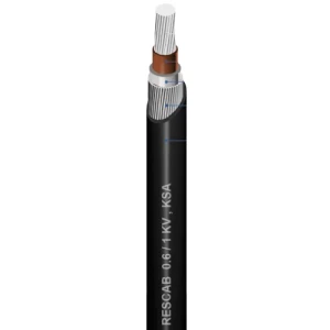 50mm 0.6/1kV 1C Armed Power Cable, Stranded Aluminum Conductor, Brown PVC | RESCAB