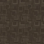 موكيت بني غامق، مقاس 50×50 سم، سماكة 8 ملم، رقم المنتج 2648