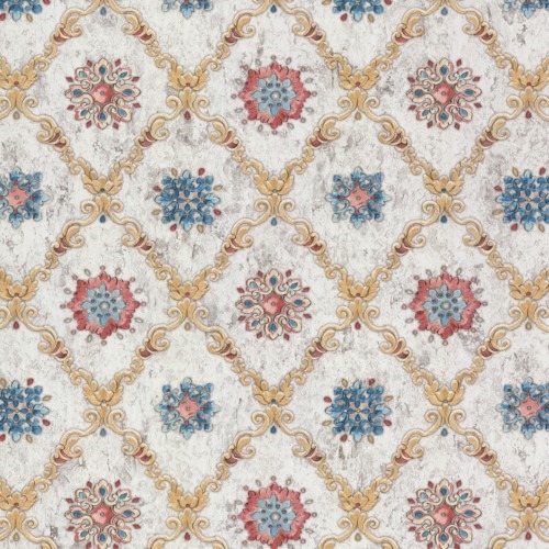 Italian Wallpaper Classic Design 10m x 1.06m Beige, Model 82818 | Balbaid Decor Company
