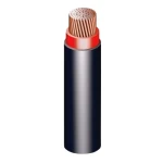 PVC Copper Cable 600/1000 V, Single Core Stranded, Size 25 mm2,  Red Color | Riyadh Cables